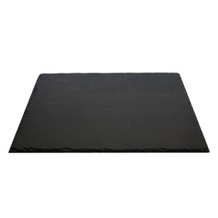 Plato Cuadrado Piedra Pizarra 25cm Wayu Alta Durabilidad Cocina