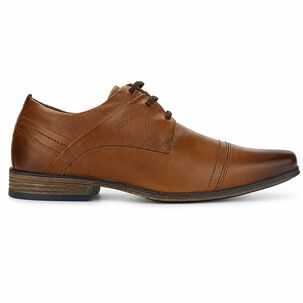 Zapato Ferracini Hombre 6065 Derby Caf&eacute; Casual