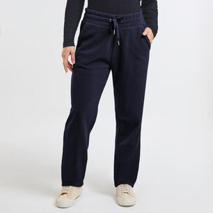 Pantalón De Buzo Polar Pretina Elásticada Tiro Medio Relax Mujer Geeps