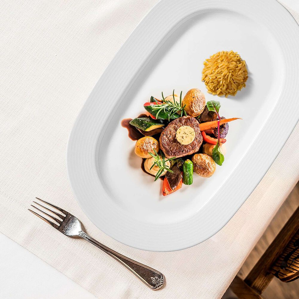 Set De 6 Plato Ovalado 22 Cm image number 1.0