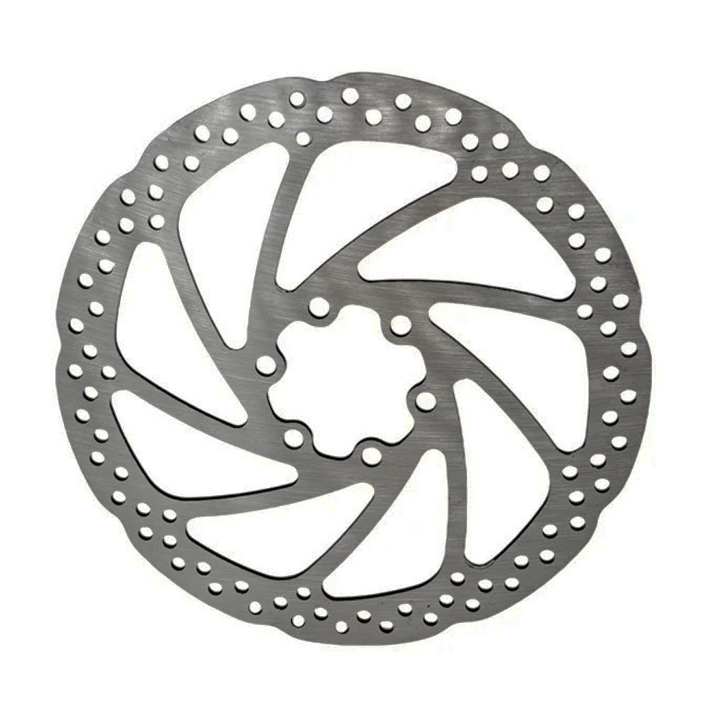 Disco De Freno Bicicleta 160mm 6 Hoyos Cromado image number 2.0