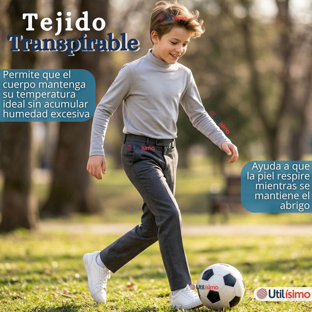 Polera Camiseta Polar Primera Capa Beatle Manga Larga Colores Surtido Ni&ntilde;o image number 8.0