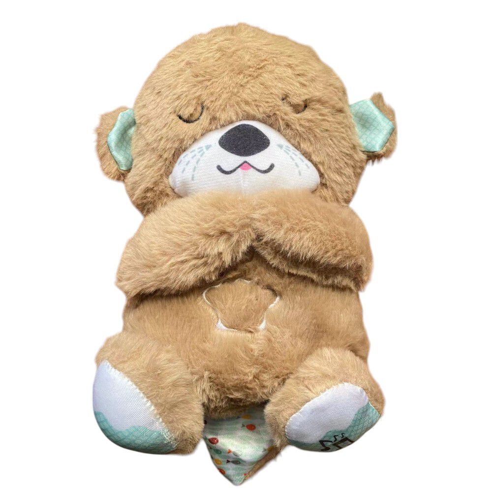 Peluche Nutria Respiraci&oacute;n Relajante Musical Con Luces Color image number 0.0