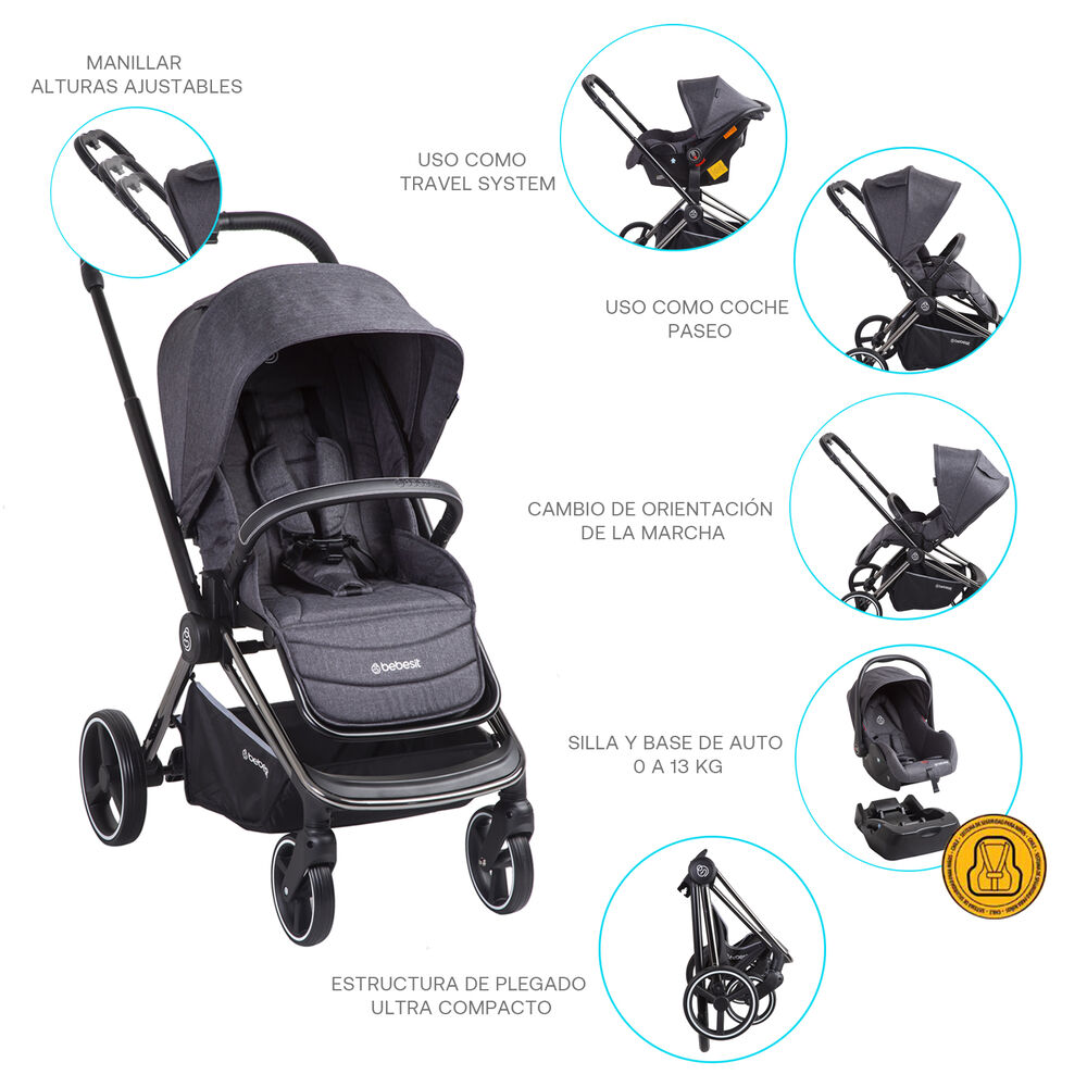 Coche Travel System Sonic image number 12.0