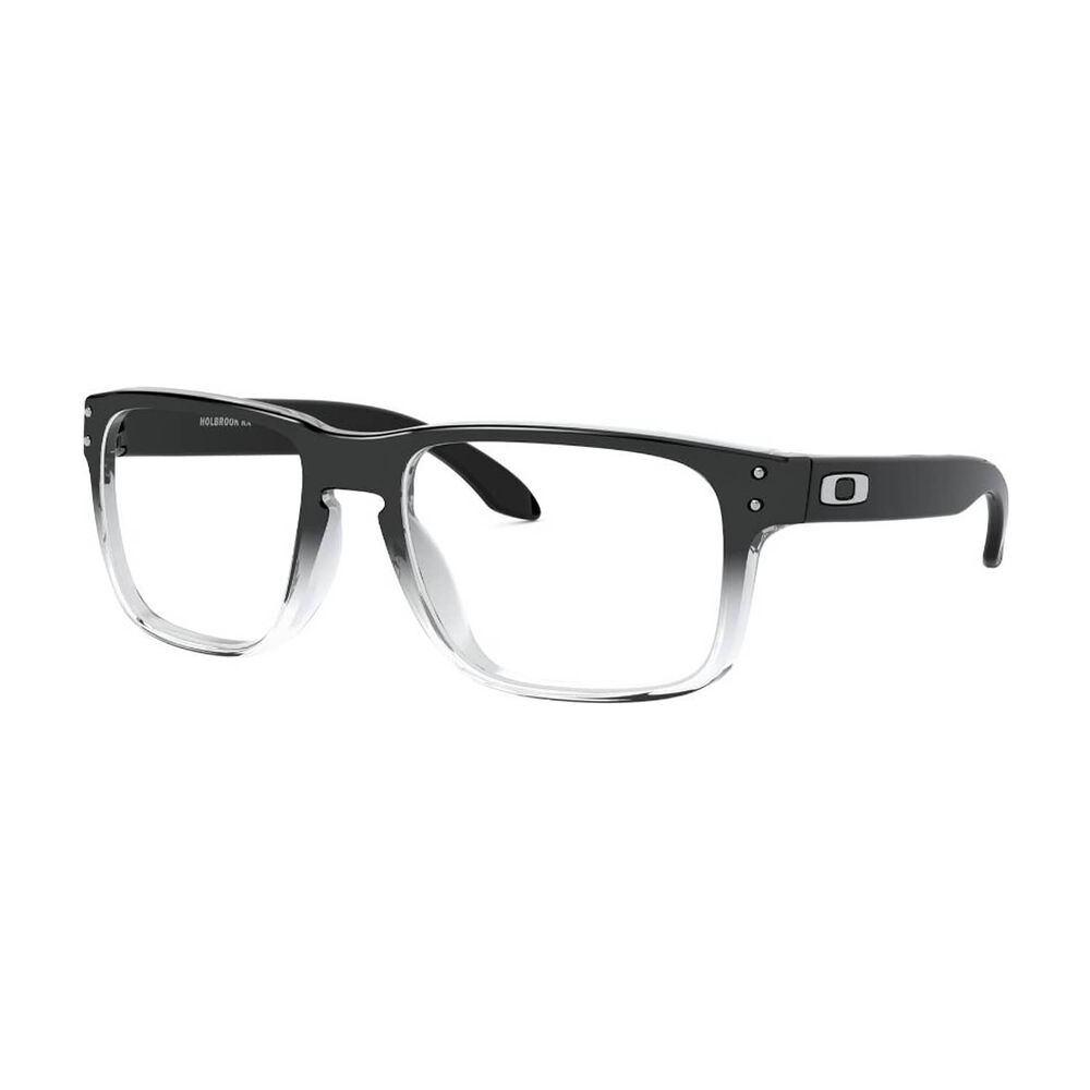 Lentes &Oacute;pticos Holbrook Rx Negro Pulido Transparente Desvanecido Oakley Frame image number 1.0