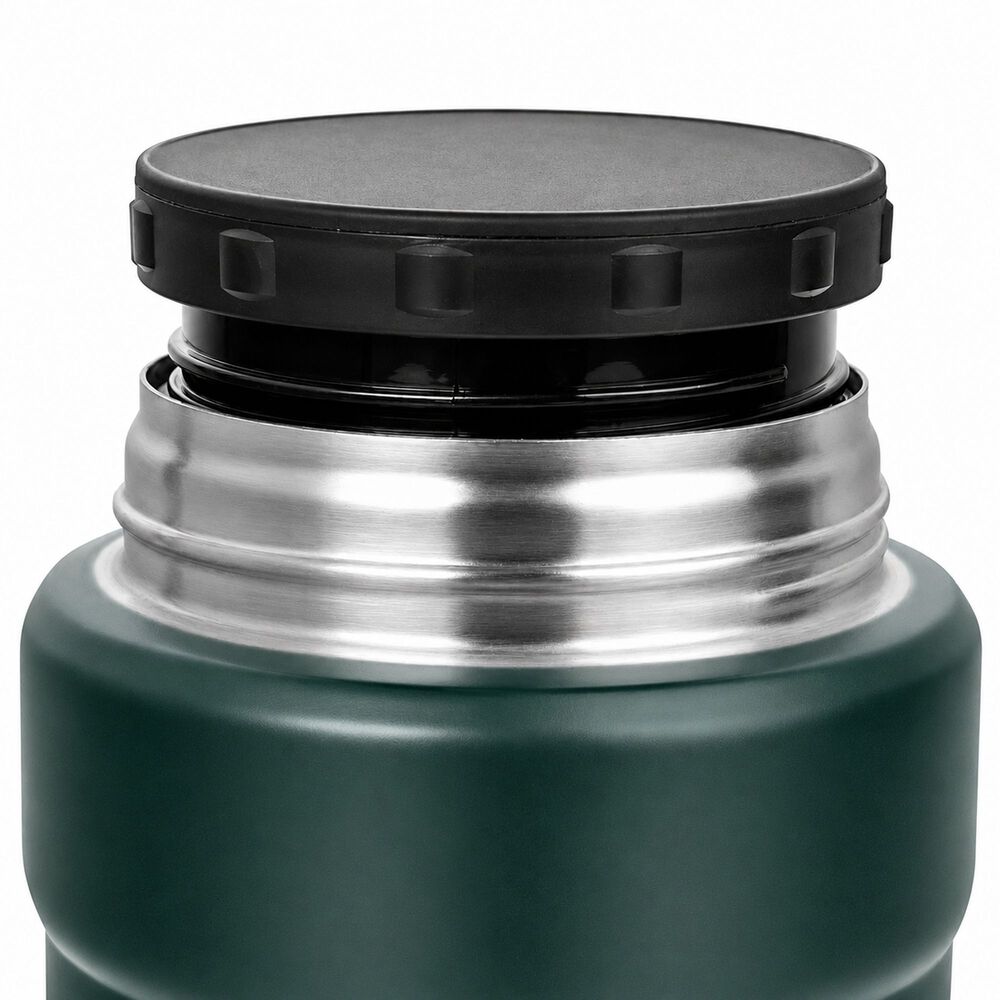 Termo De Comida Premium Inox Thermos King 470ml Verde image number 6.0