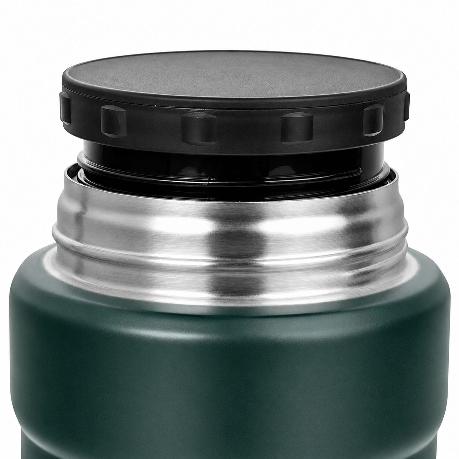 Termo De Comida Premium Inox Thermos King 470ml Verde image number 6.0