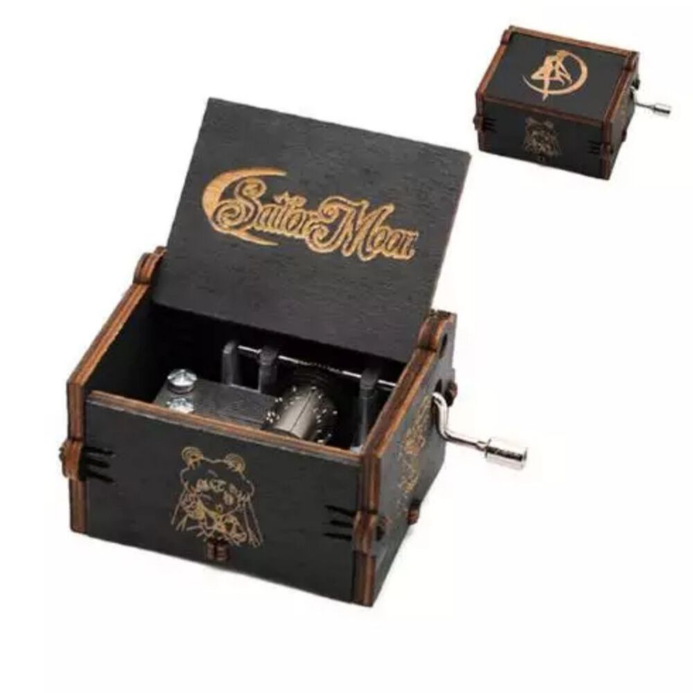 Caja Musical Sailor Moon Negra image number 2.0
