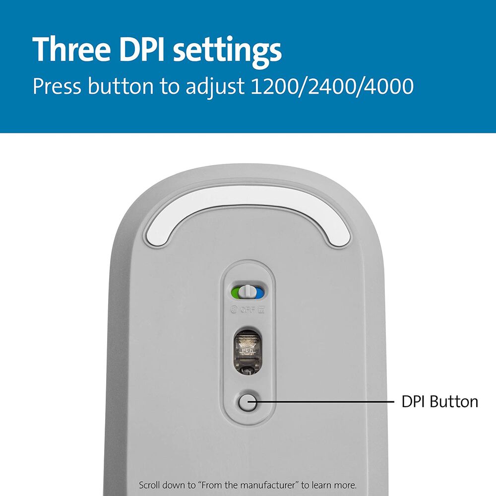 Mouse Dual Kensington Suretrack Gris image number 2.0