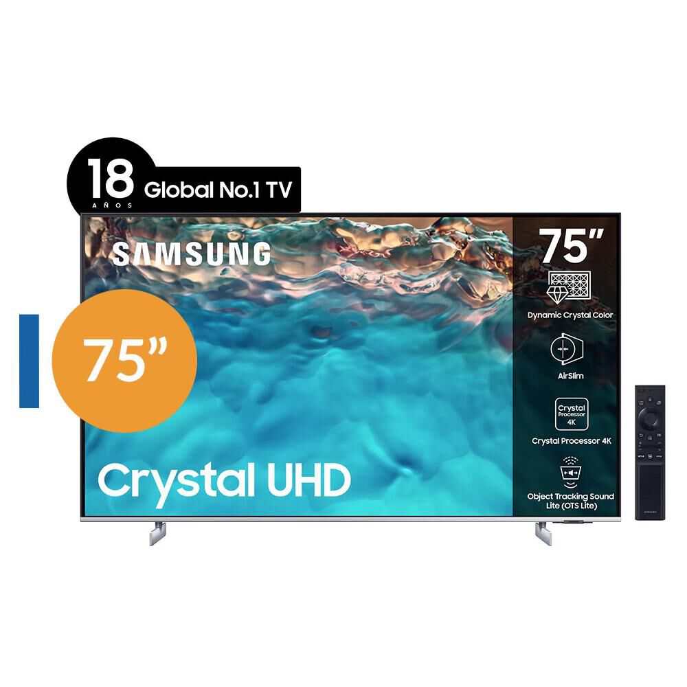 Led 75 " Samsung  BU8200  / Ultra HD 4K / Smart TV