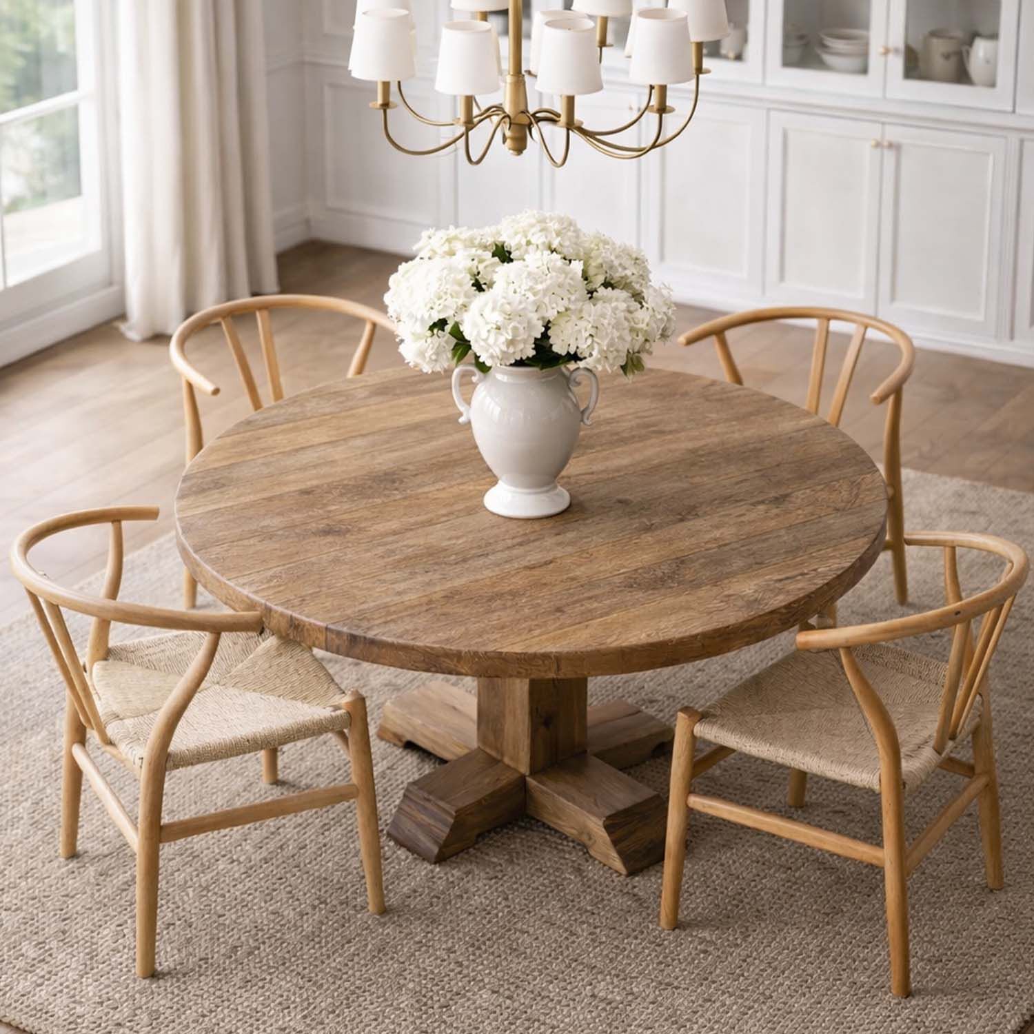 Silla De Comedor Wishbone Natural image number 3.0