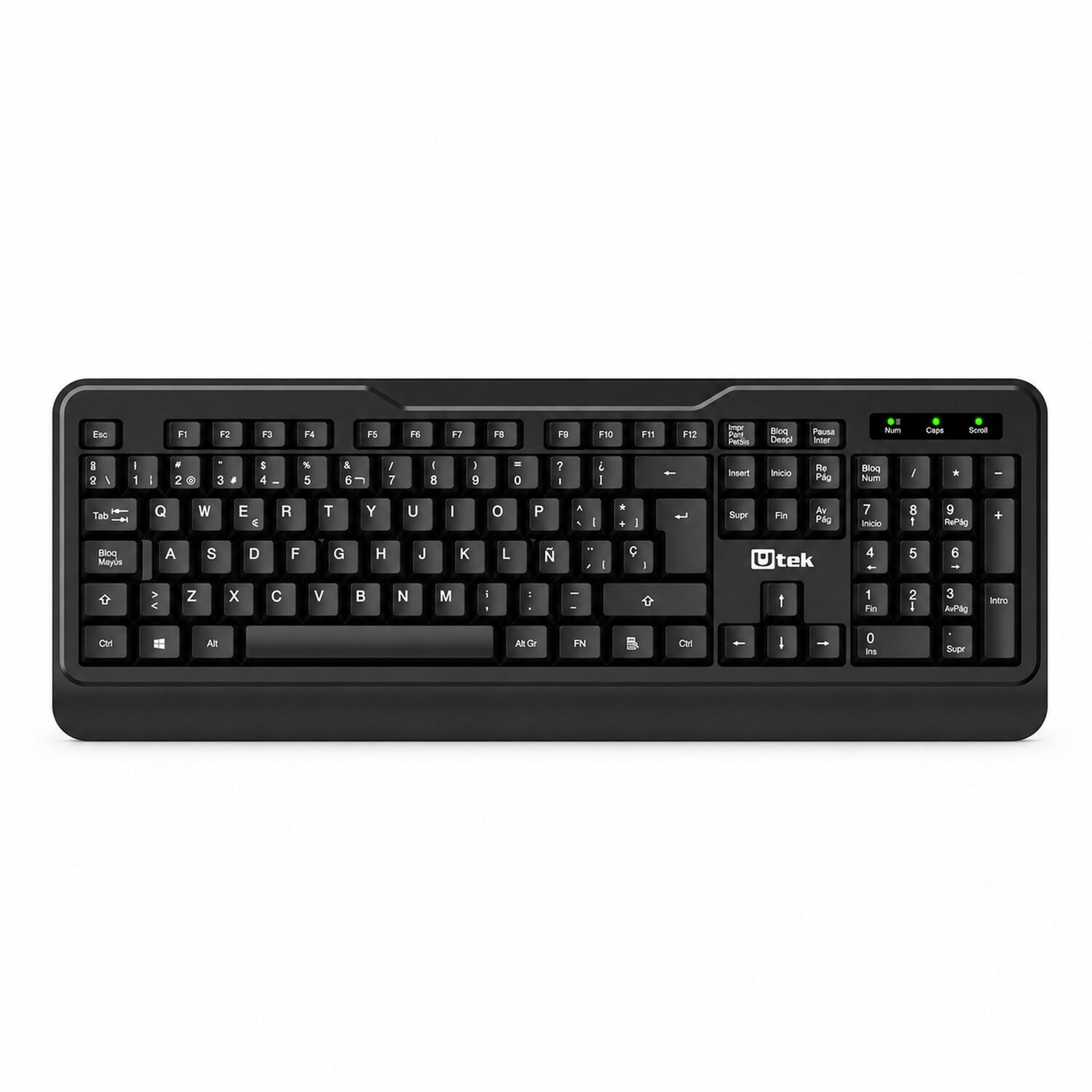 Teclado Inal&aacute;mbrico Con Receptor Nano Usb 2g Multiplataforma image number 1.0