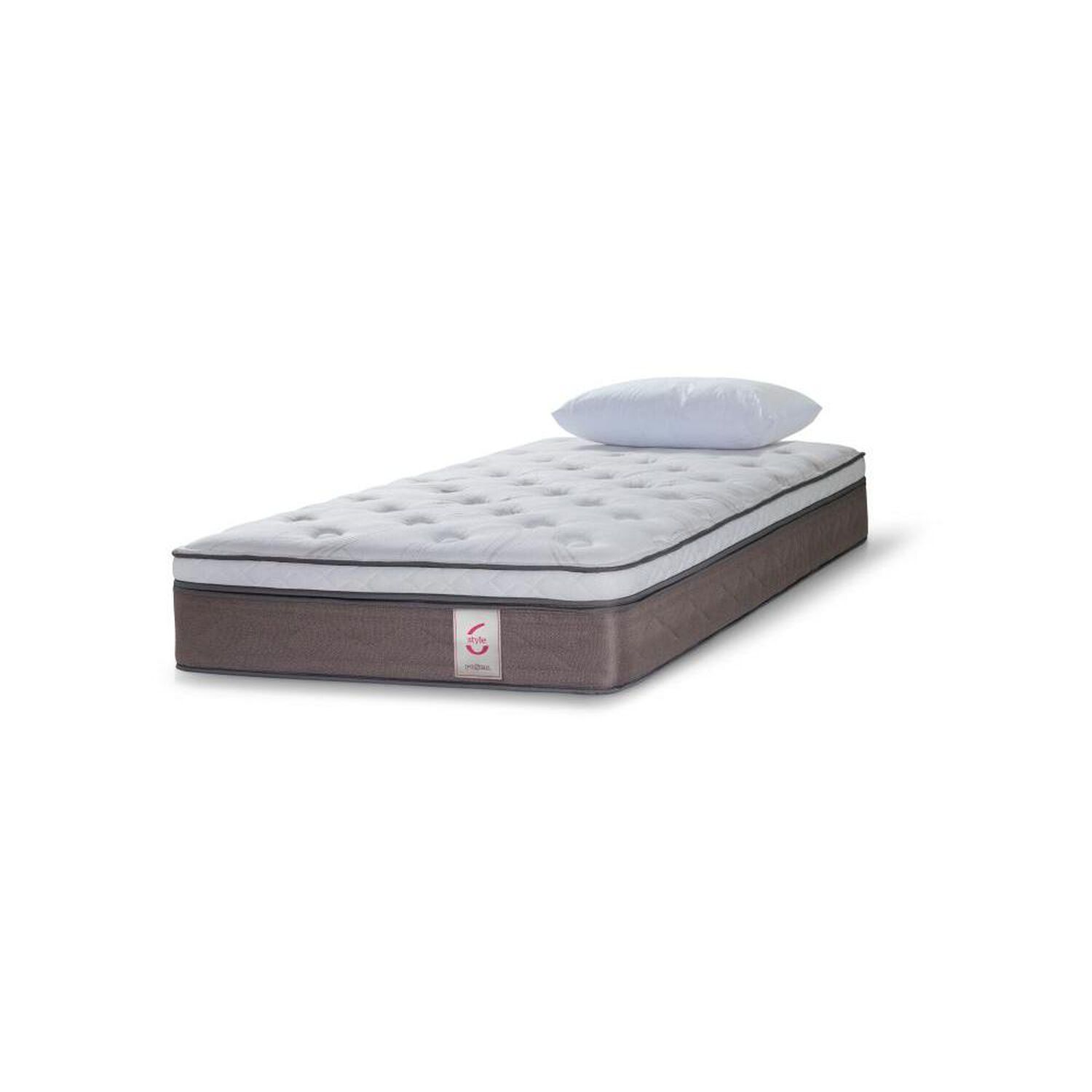 Colchon Rosen New Style 6 / 1 Plaza + Almohada image number 0.0