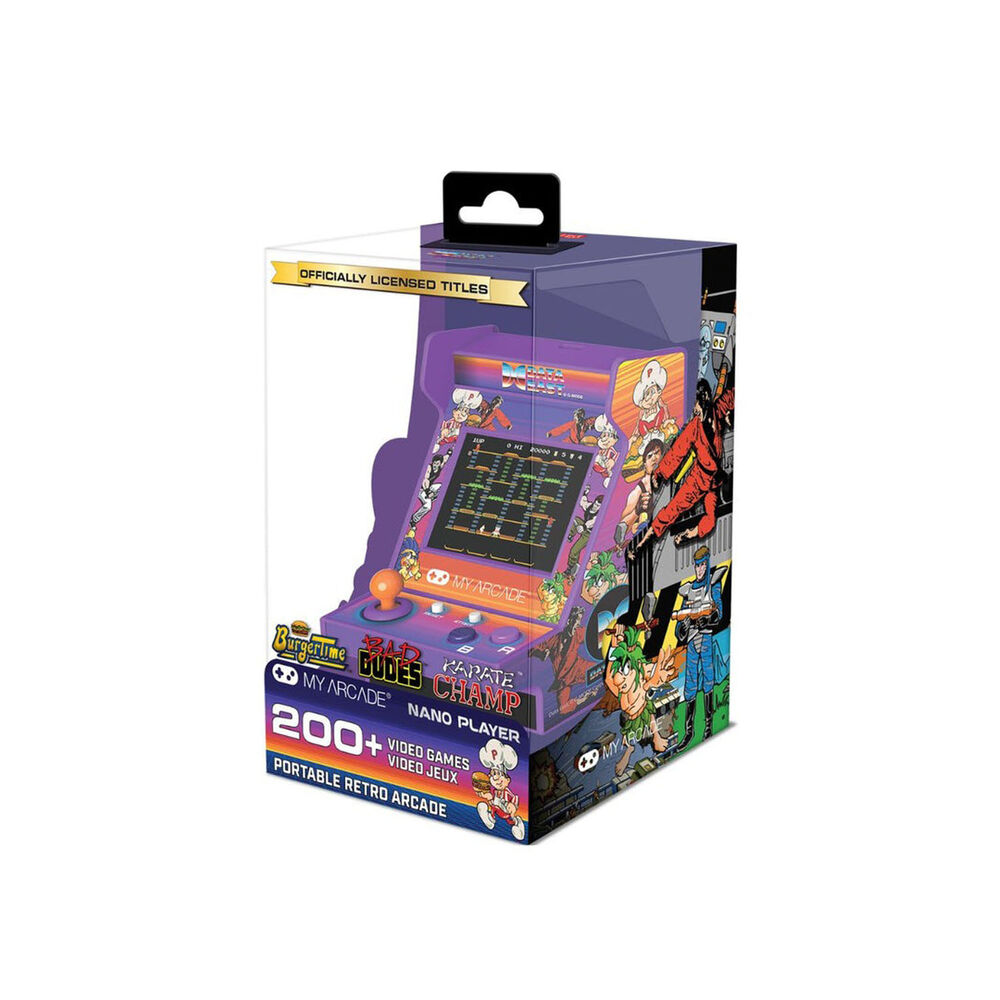 Mini Consola Portatil My Arcade Nano Data East 208 En 1 image number 3.0