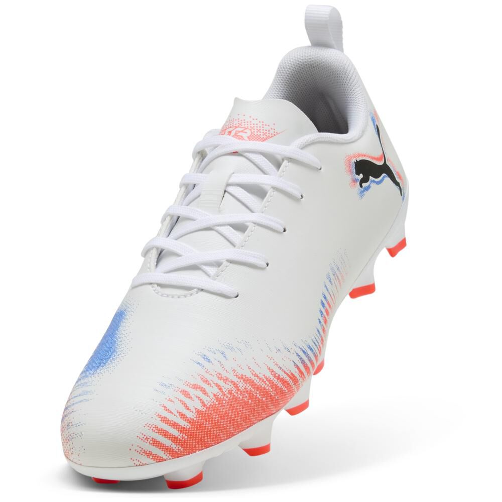 Zapatilla Fútbol Unisex Puma Future Blanca image number 4.0
