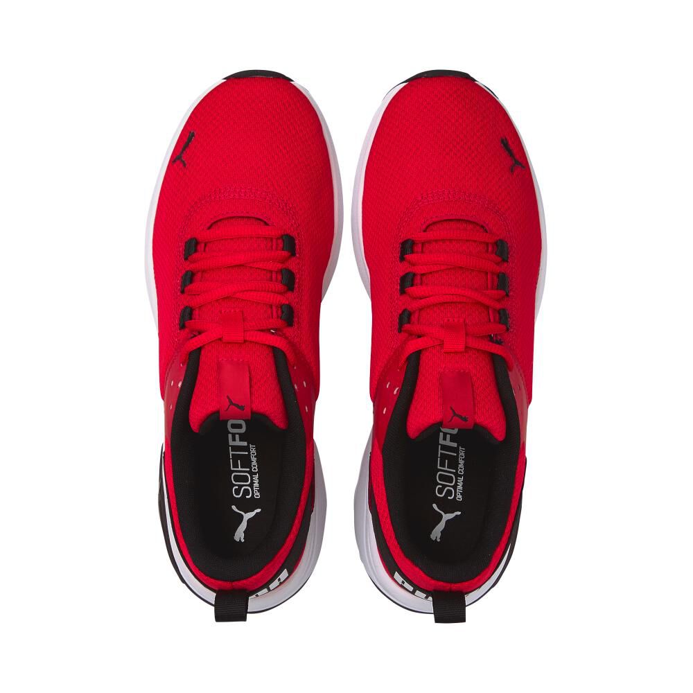 Zapatilla Urbana Hombre Puma Electron E Rojo image number 3.0