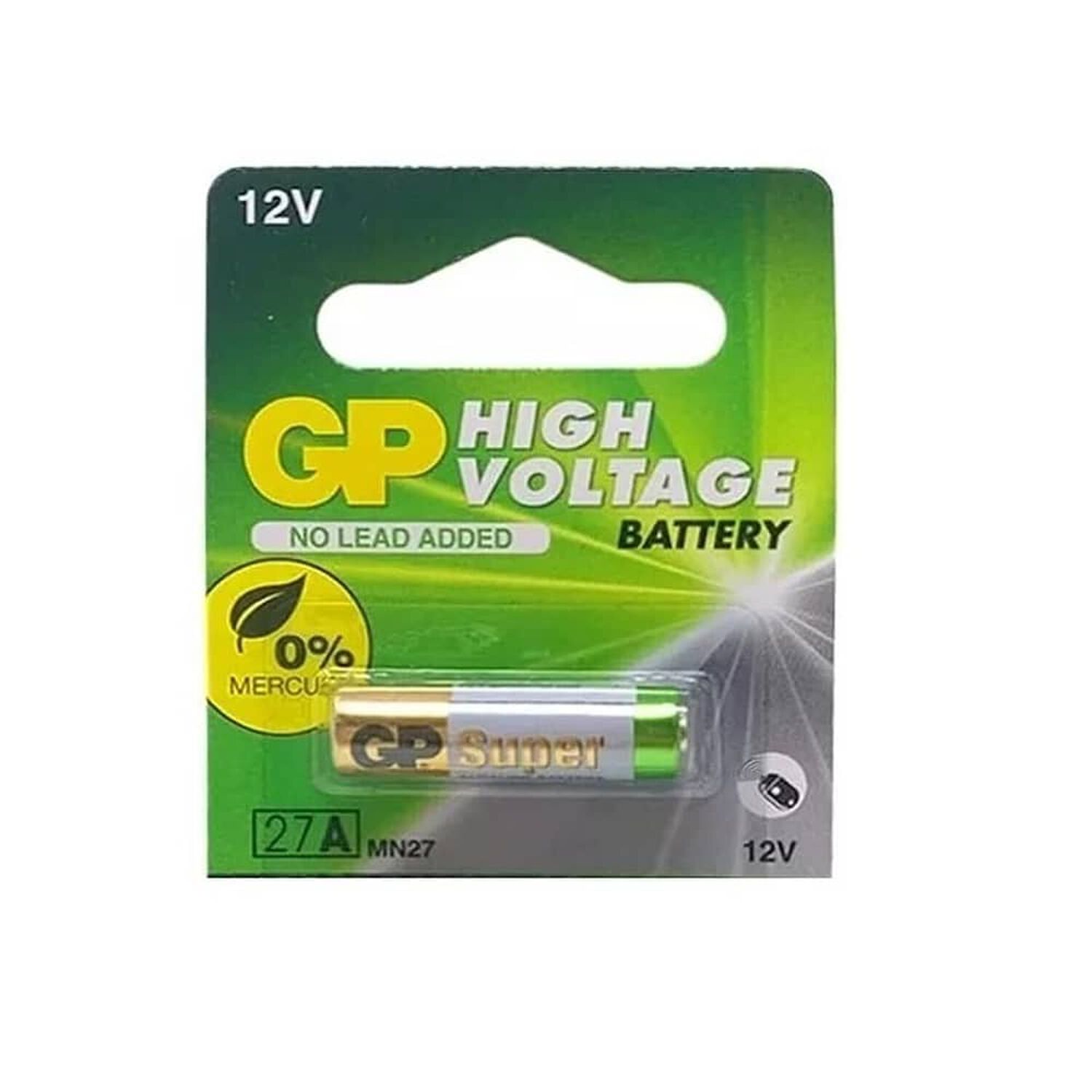 Pila Para Control Gp 27a Pack De 5 Unidades image number 2.0