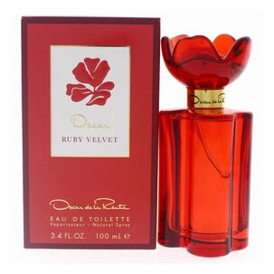 Ruby Velvet Oscar De La Renta Edt 100ml Mujer