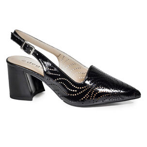 Zapato Cuero Adaya Negro