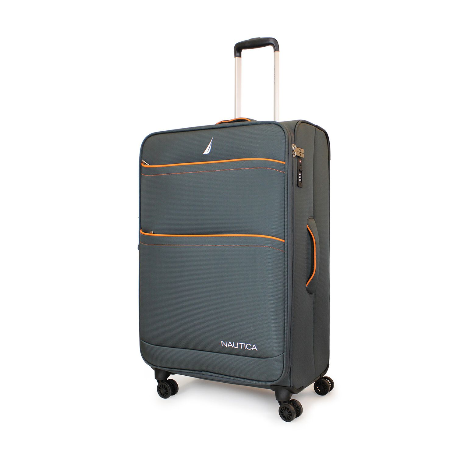 Pack 2 Maletas Blandas S+l Nautica Lisboa 10kg Y 23kg Gris image number 4.0