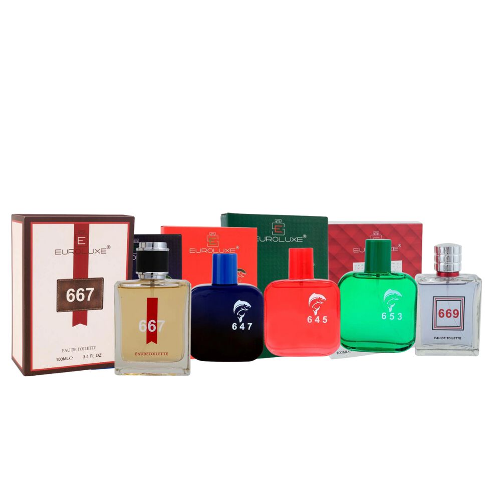 Pack 5x4 Euroluxe Edt 100 Ml Hombre Ii image number 0.0