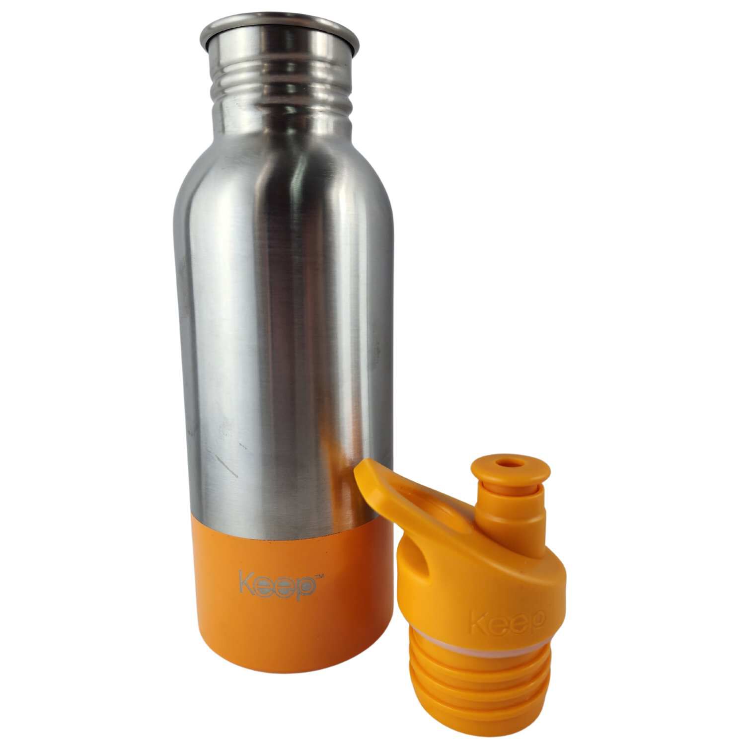 Botella Metalica Keep 600ml Keep Bebidas Deporte Naranja image number 5.0