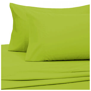 Sabana Unicolor Arthome King Color Verde 144 Hilos