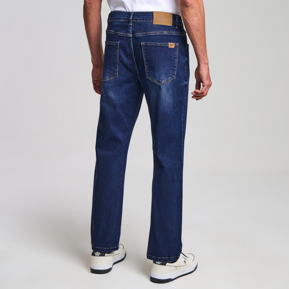 Jeans Tiro Medio Slim Hombre The King's Polo Club image number 1.0