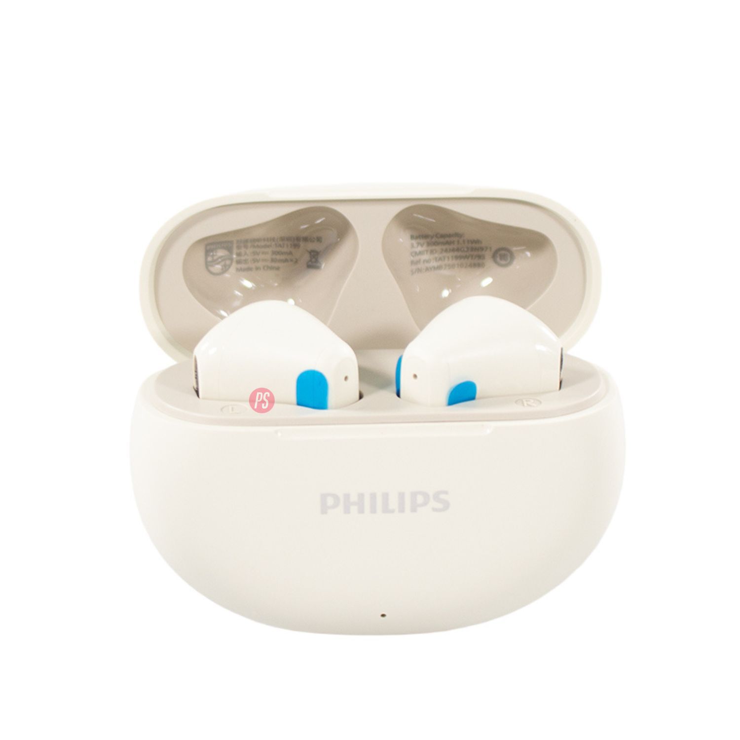 Aud&iacute;fonos Philips Serie 1000 Bluetooth Micr&oacute;fono Blanco - Ps image number 1.0