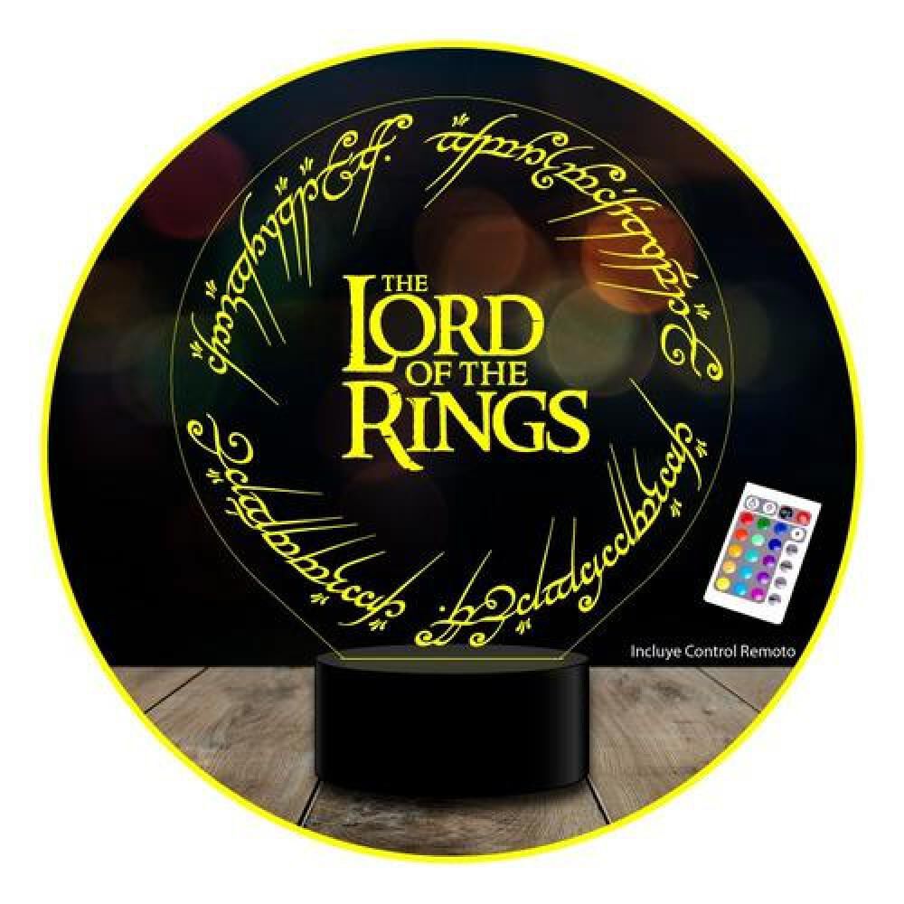 Lampara 3d Lord Of The Ring El Se&ntilde;or De Los Anillos Control image number 0.0