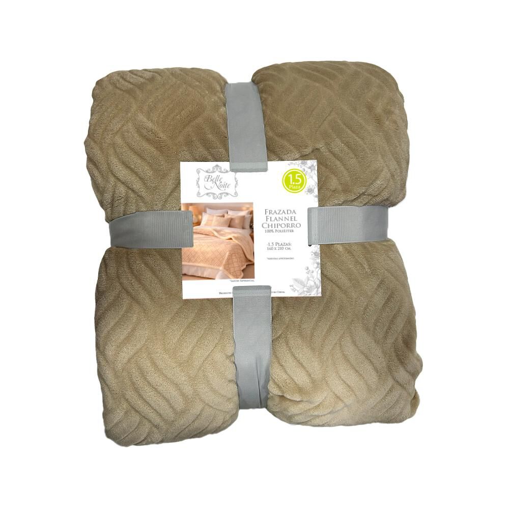 Frazada Belle Noite Emb Flann / 1.5 Plazas image number 1.0