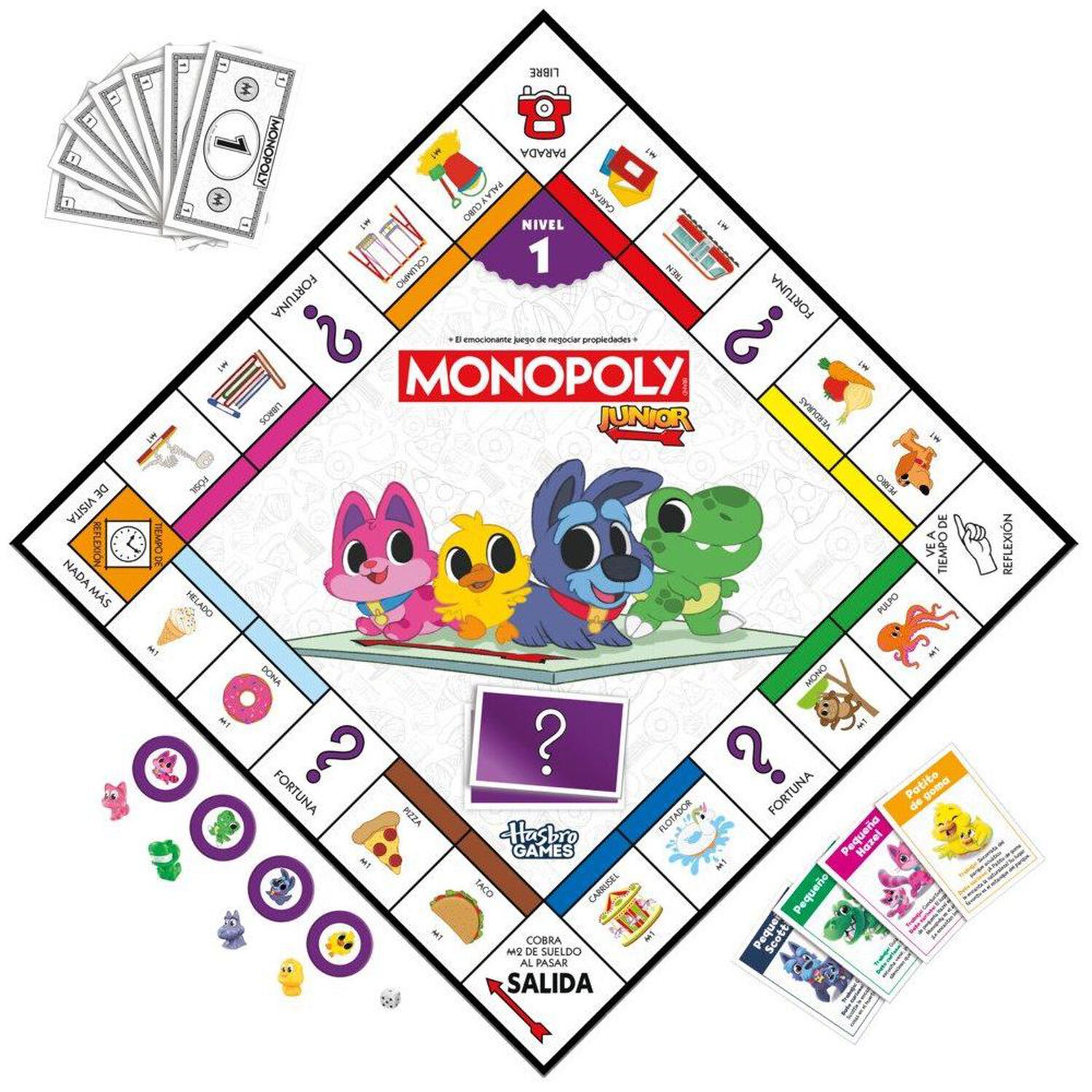 Juego De Mesa Monopoly Junior Edici&oacute;n 2026 image number 4.0