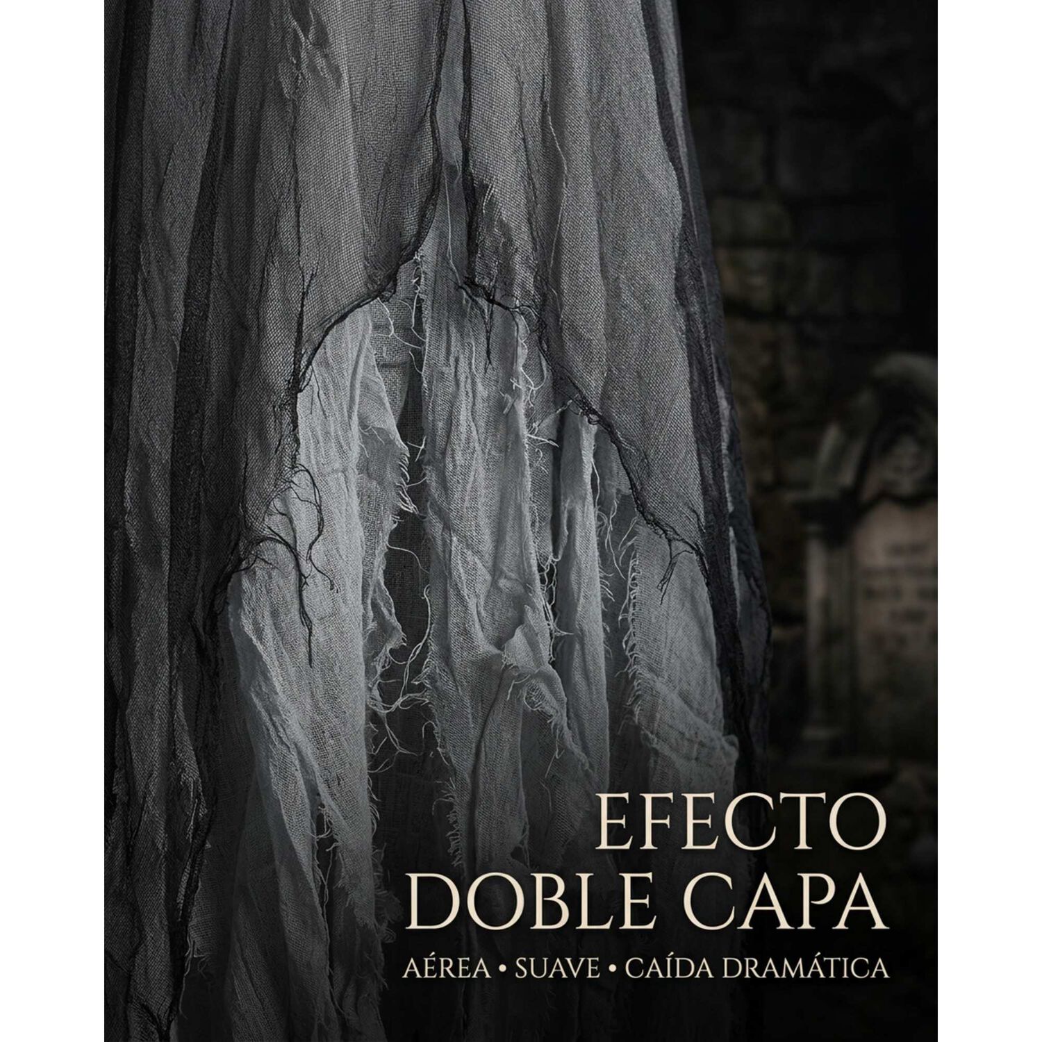 Disfraz T&uacute;nica Espectro Con Capucha Para Halloween Y Terror image number 5.0