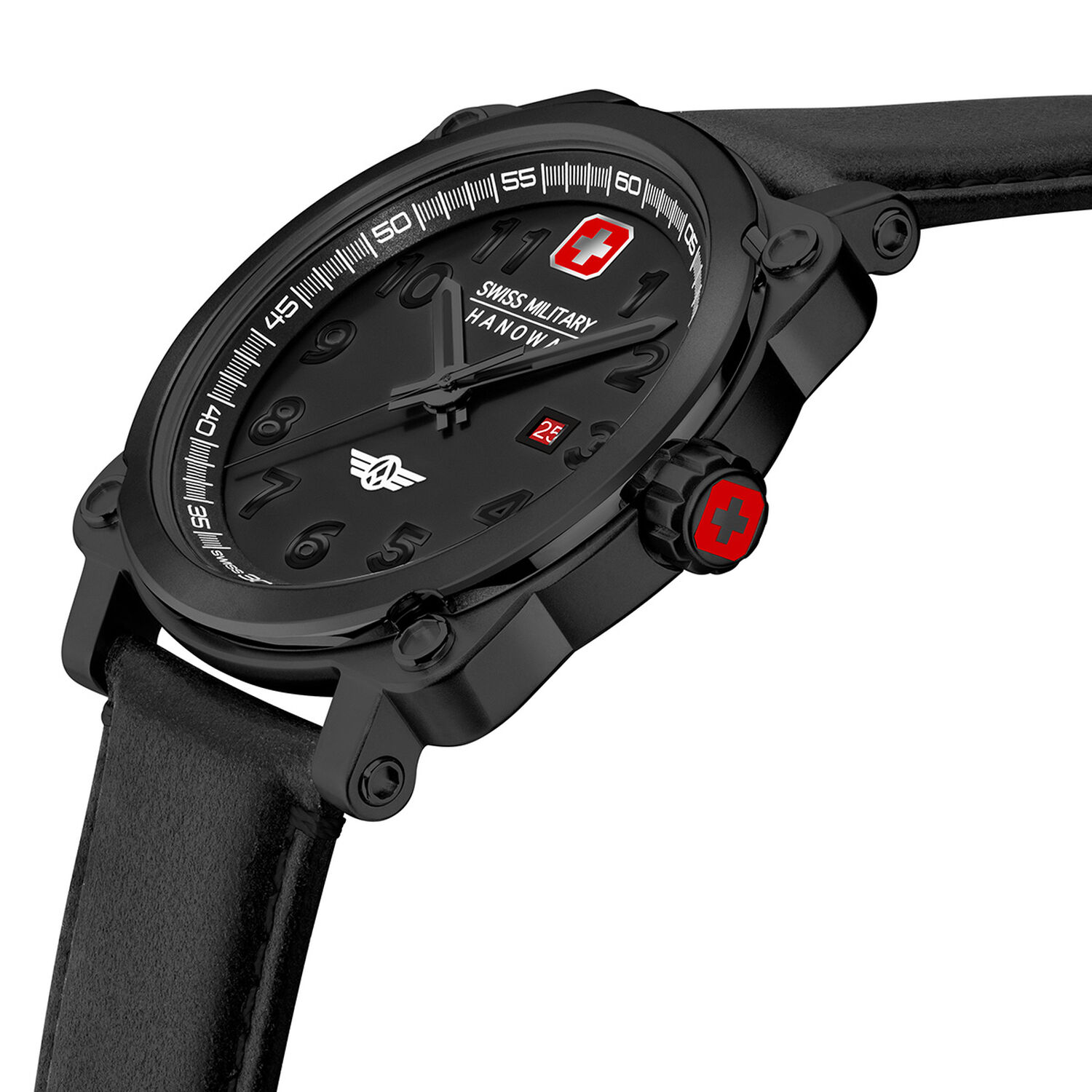 Reloj Swiss Military Hanowa Smwgb2101330 Negro image number 1.0