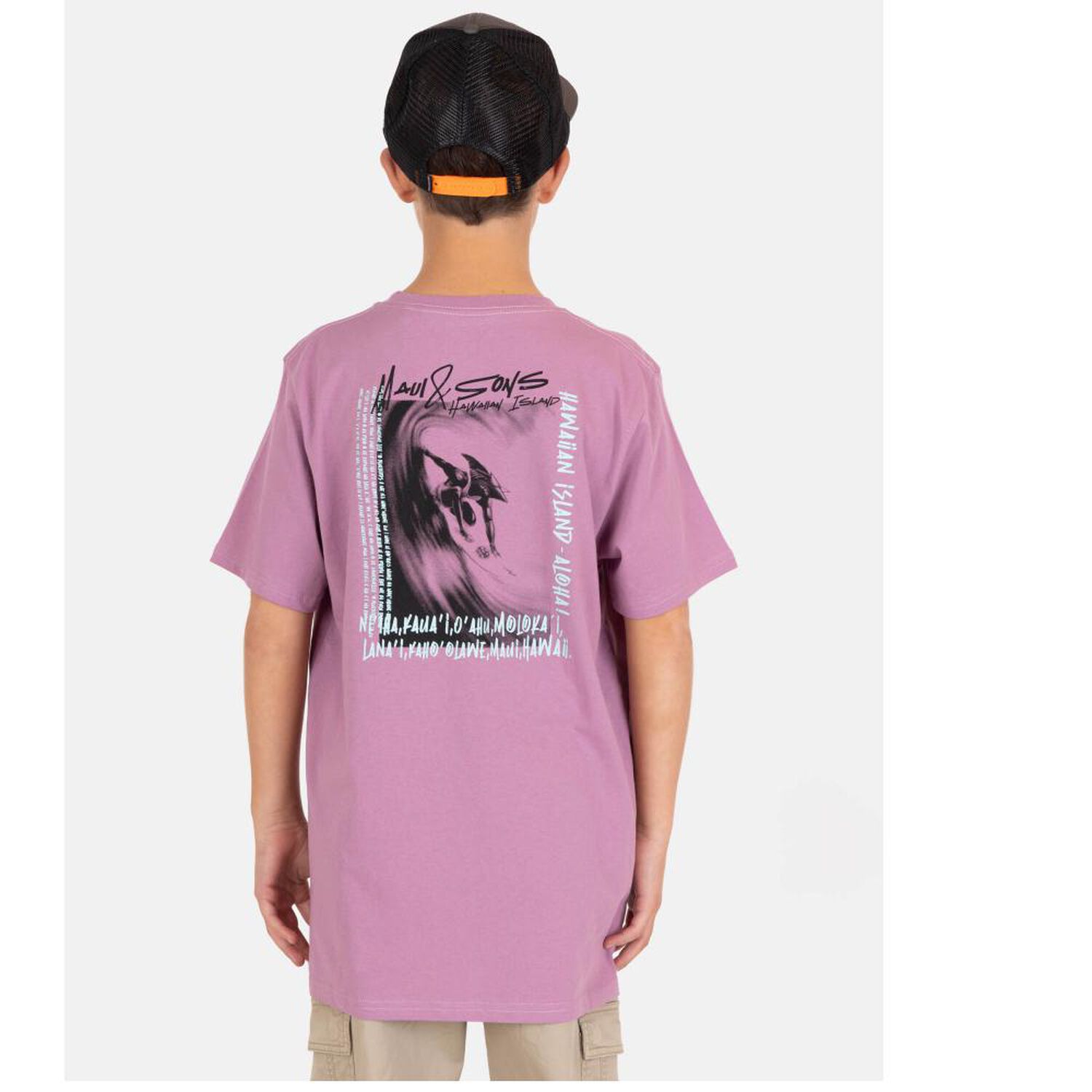 Pack Poleras Manga Corta + Jockey Ni&ntilde;o Maui And Sons image number 1.0