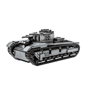 Tanque Militar Alem&aacute;n Armable 673 Pzs.