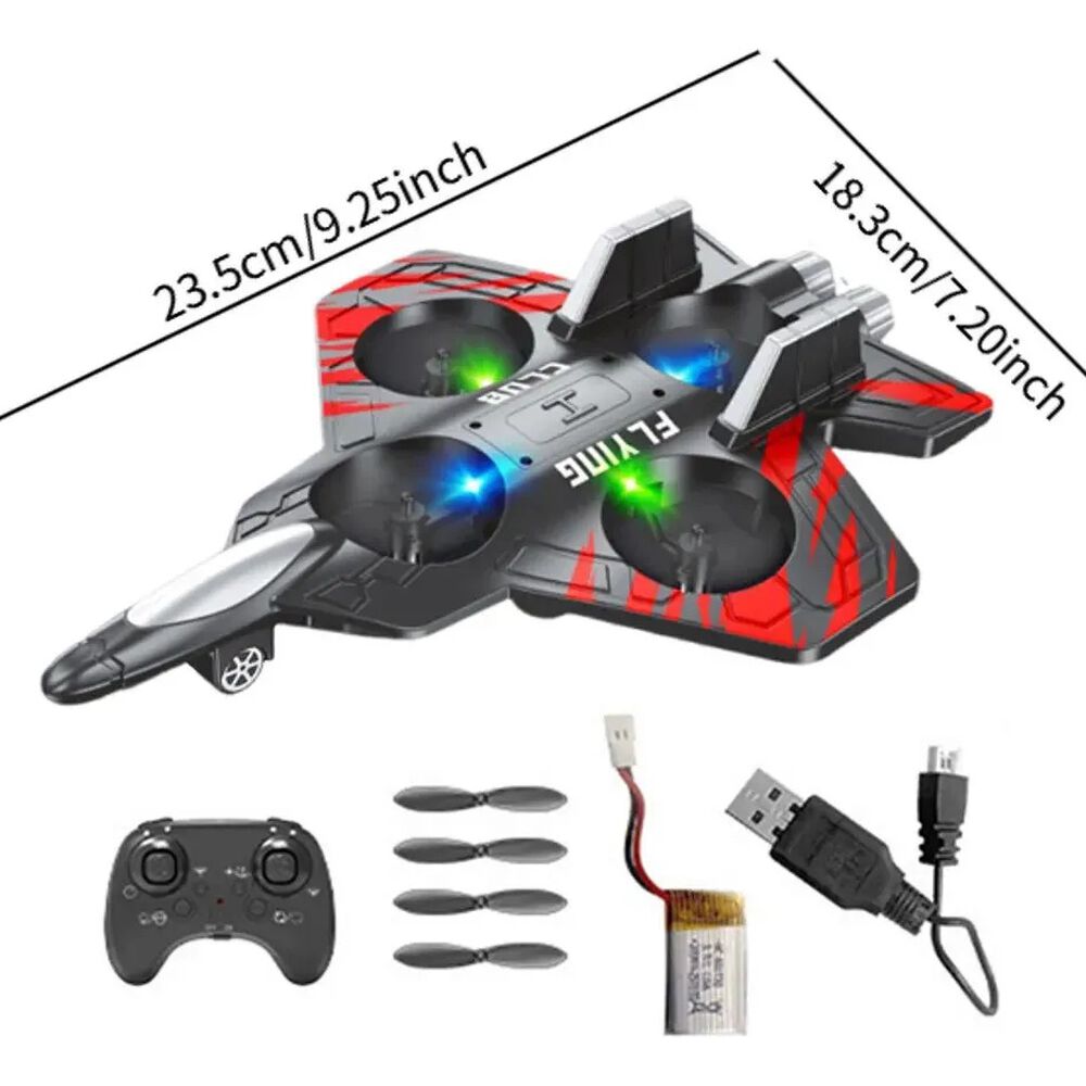 Drone Avión Viral Espuma Planeador Control Remoto Aviones image number 5.0