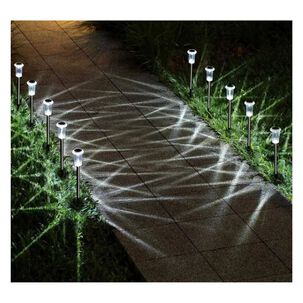 Pack 5 Luces Solares Jard&iacute;n Estacas Led Exterior Impermeable