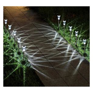 Pack 5 Luces Solares Jard&iacute;n Estacas Led Exterior Impermeable
