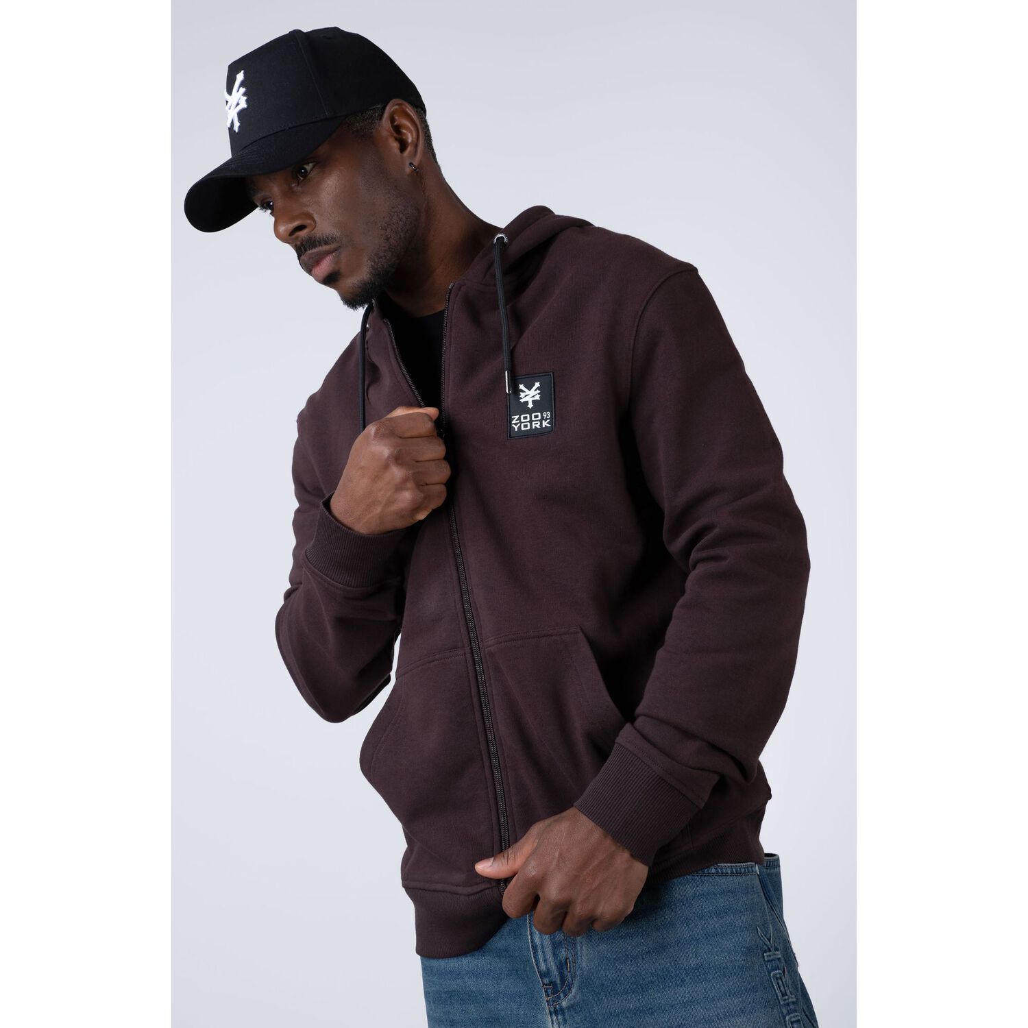 Poler&oacute;n Zip Hombre Minimal Zoo York image number 2.0