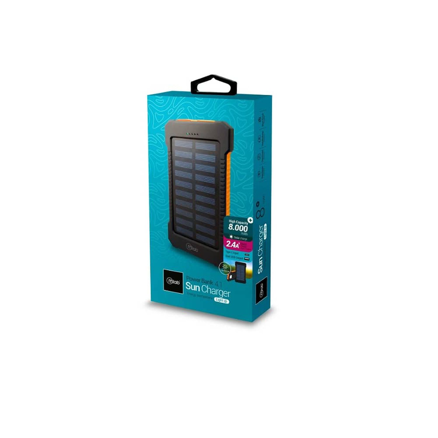 Powerbank Cargador De Bater&iacute;a Microlab 8000 Mah image number 0.0