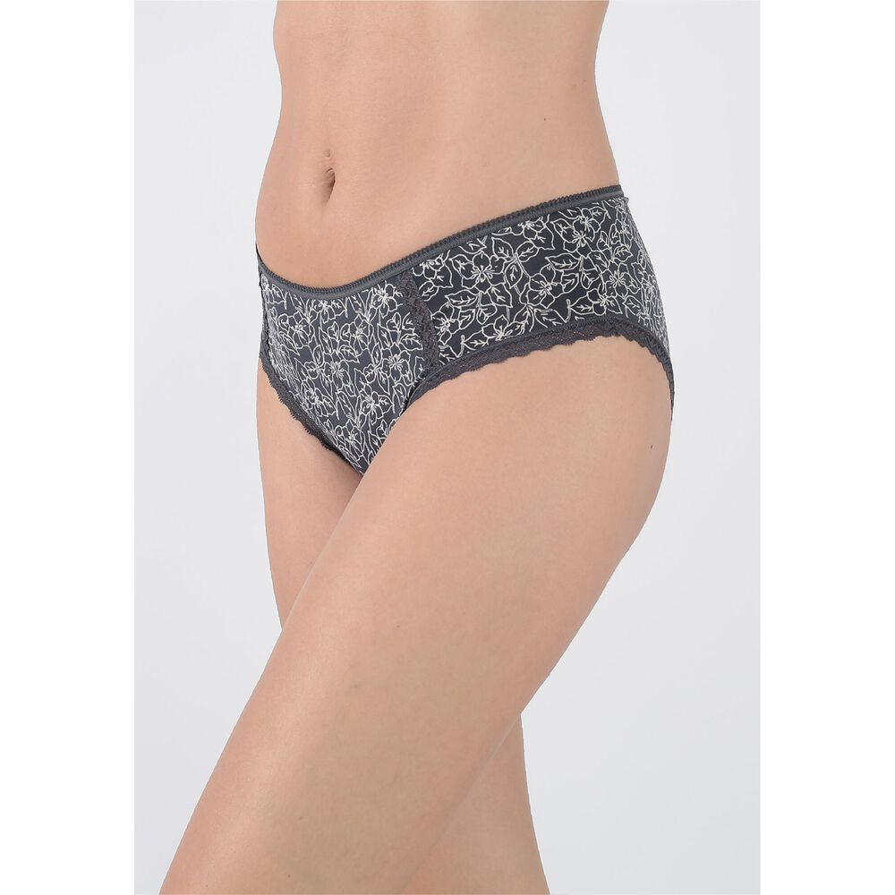 Pack 3x Pantaleta Microfibra P314.0015-gri2 Kayser image number 1.0