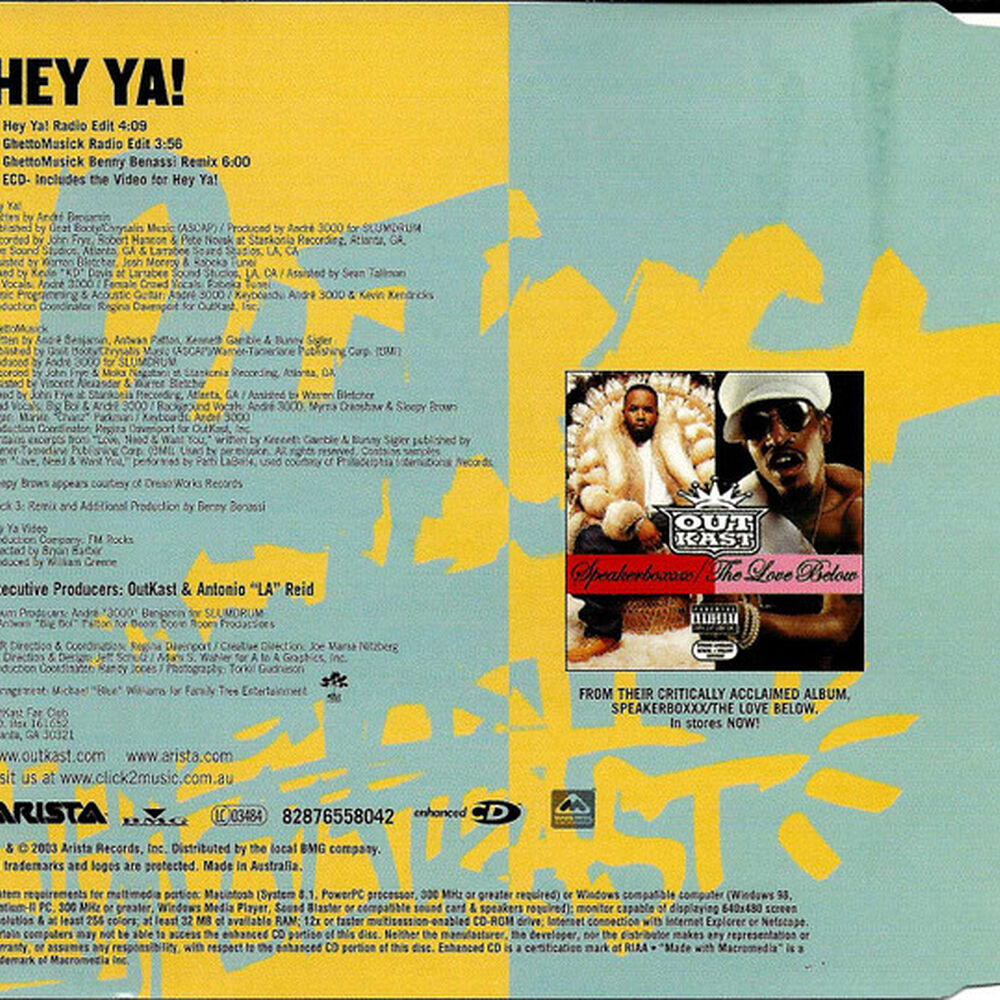 Outkast - Hey Ya! | Cd Single Usado image number 1.0