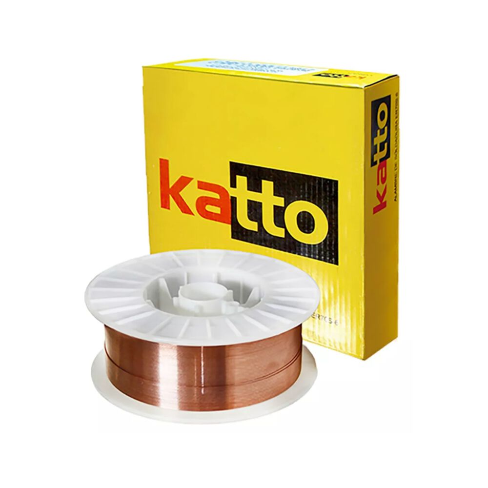 Rollo Alambre Mig Solido 0.8mmx15kg Soldadura Katto image number 0.0