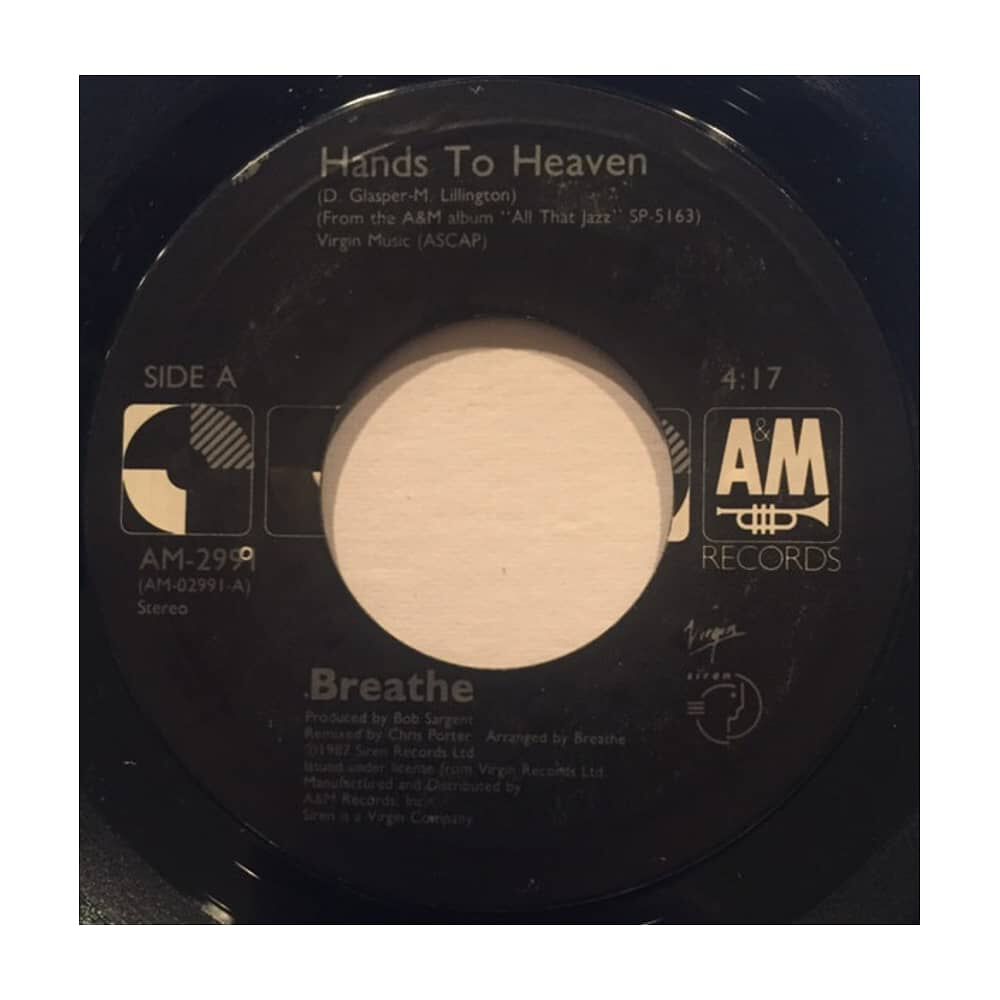 Breathe - Hands To Heaven | 7" Single Vinilo Usado image number 0.0