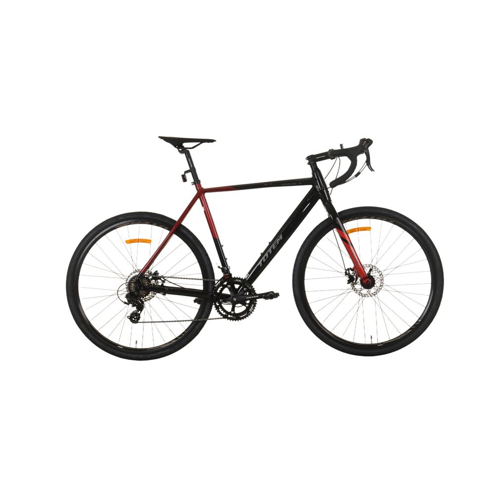 Bicicleta Gravel Totem 700*58 Gravel-x Negro Rojo image number 1.0