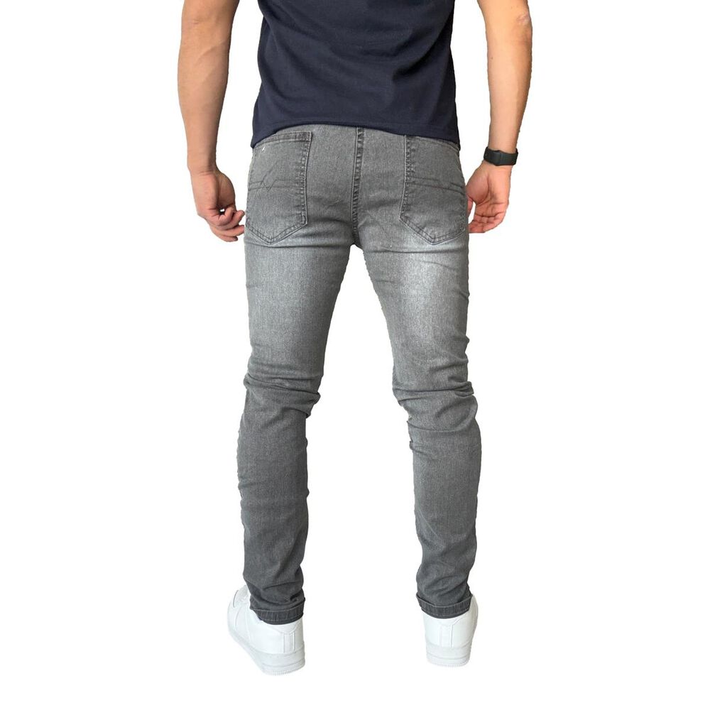 Jeans Elasticados Slim Fit Color Focalizado Semipitillos image number 6.0