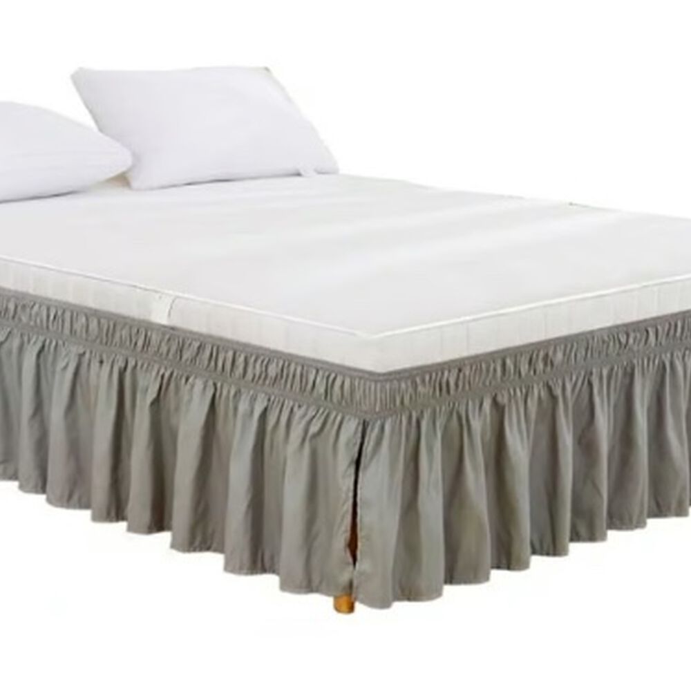 Faldon Liso Cama King image number 1.0