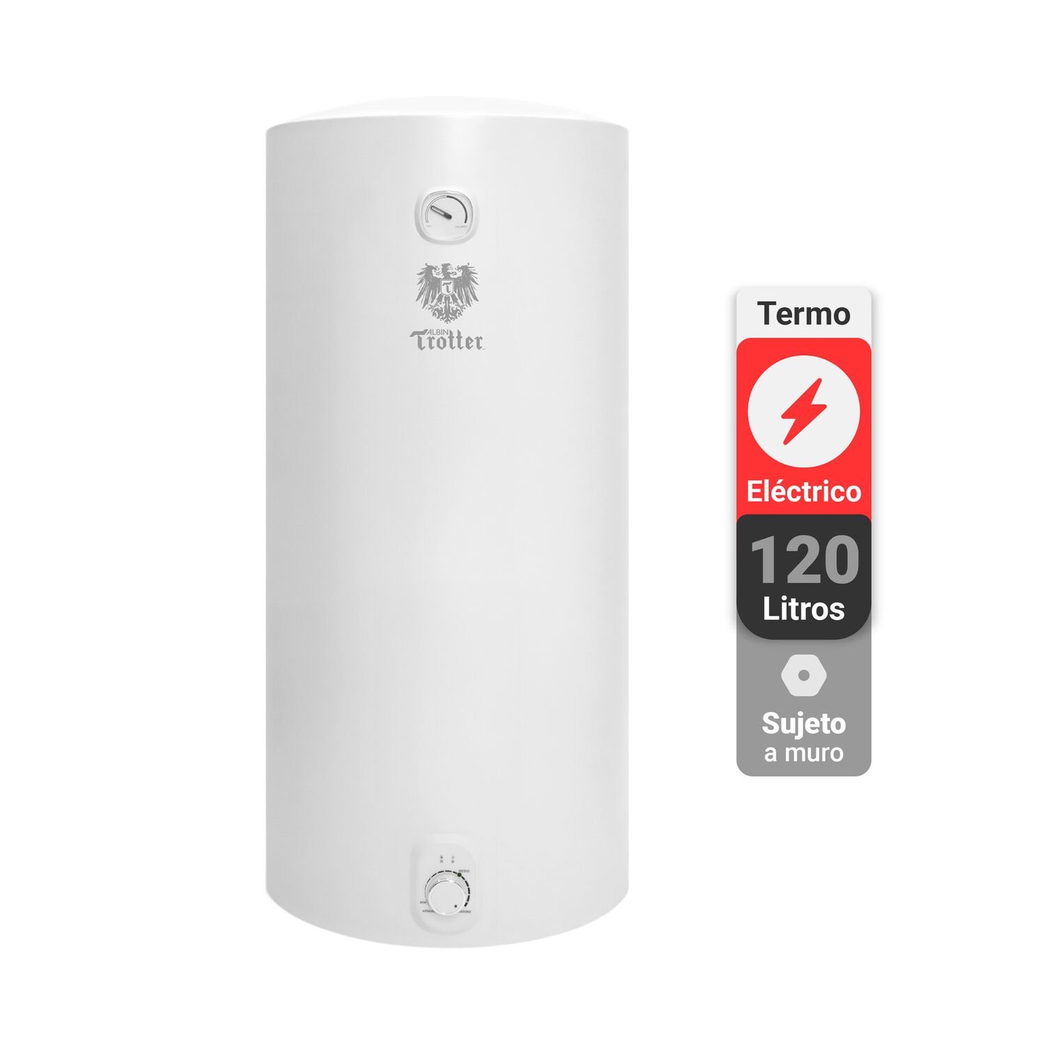 Termo El&eacute;ctrico Albin Trotter 120 Litros 1,5 Kw image number 12.0