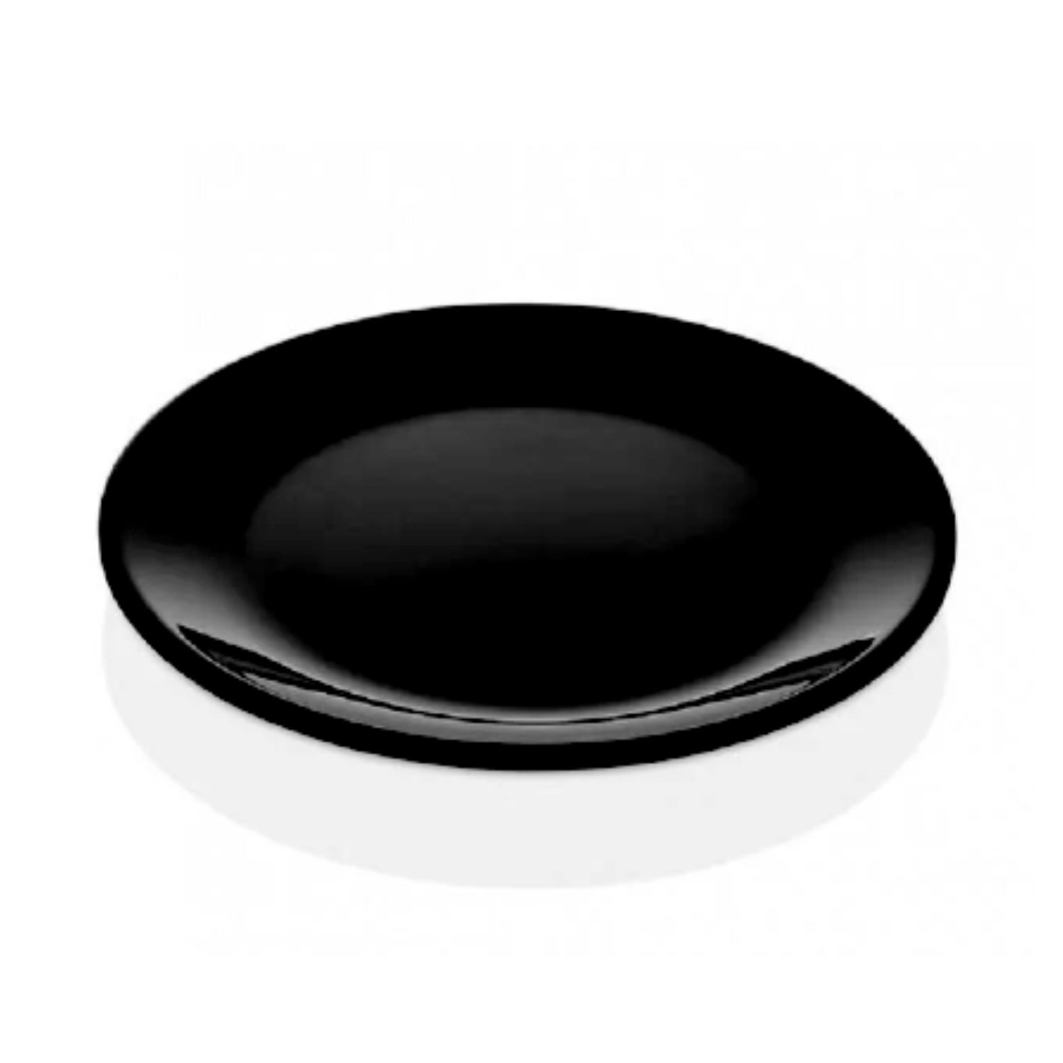 Plato Llano Diwali Noir 25cm Vidrio Templado Luminarc Plano image number 1.0